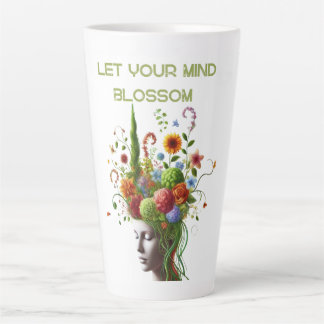 Tasse Latte Laissez Votre Esprit S'épanouir