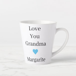Tasse Latte L'amour personnalisé Papap
