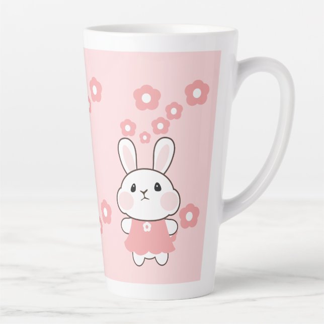 Tasse Latte Lapin (Droite)