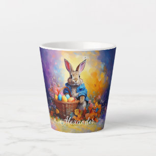 Tasse Latte Lapin de Pâques
