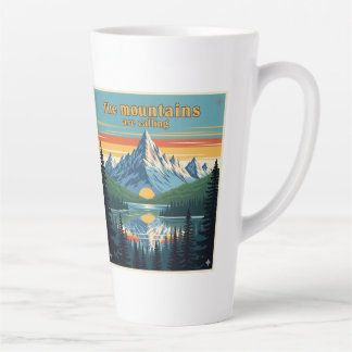 Tasse Latte "L'appel de la nature"