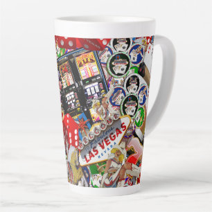 Tasse Latte Las VegasIcons - Les joueurs ravissent