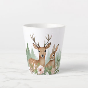 Tasse Latte Le Baby shower des animaux des bois