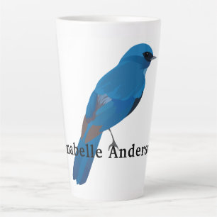 Tasse Latte Le Bleu du Bonheur Personnalisez