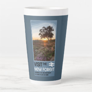 Tasse Latte Le Hampshire de la forêt Angleterre