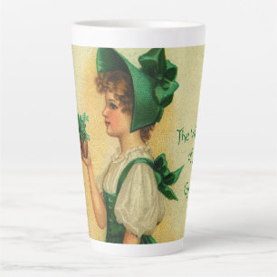 Tasse Latte "Le port du vert" carte vintage, 1907