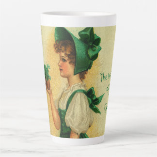 Tasse Latte "Le port du vert" carte vintage, 1907