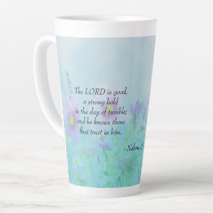Tasse Latte Le Seigneur Est Bon - Nahum 1:7