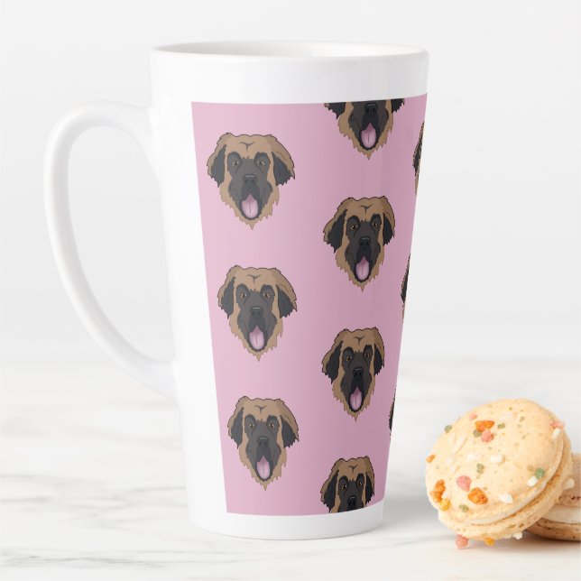 Tasse Latte Leonberger (En situation)