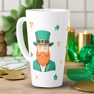 Tasse Latte Leprechaun Clover Shamrock Patrick's Day