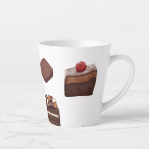 Tasse Latte Les amateurs de chocolat