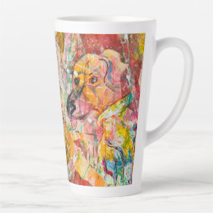 Tasse Latte Les chiens sont magiques