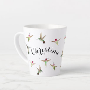 Tasse Latte Les Colibris d'Anna