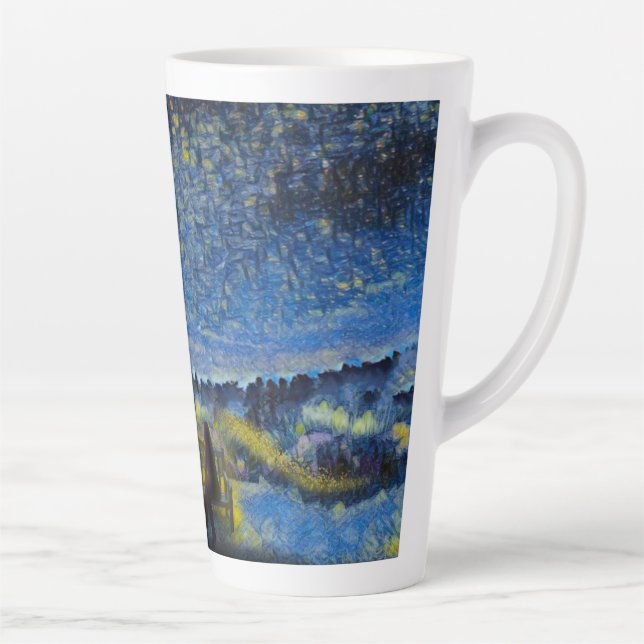 Tasse Latte Les derniers amoureux à regarder vers l'avenir (Droite)