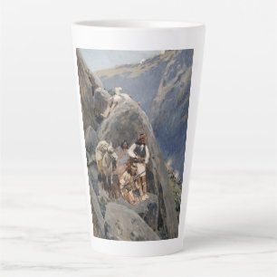 Tasse Latte Les guerriers d'Apache : une embuscade sur la cava