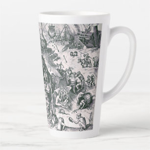 Tasse Latte Les sept péchés mortels - la cupidité