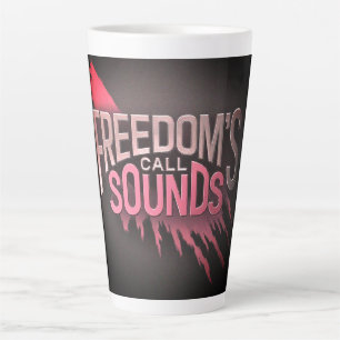 Tasse Latte Les sons de l'appel de la liberté