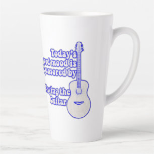 Tasse Latte L'humeur joyeuse d'aujourd'hui est sponsorisée par