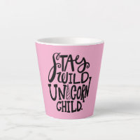 Licorne sauvage rose féminine