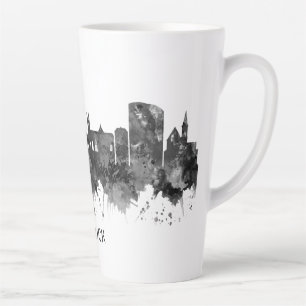 Tasse Latte Limerick Ireland Skyline BW