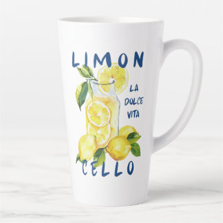 Tasse Latte Limoncello La Dolce Vita  Italie amoureuse