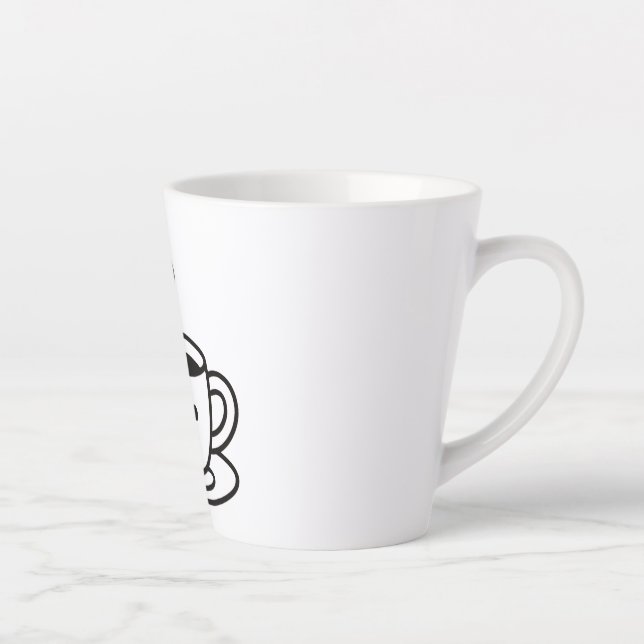 Tasse Latte Little sips , Big smiles (Droite)
