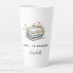 Tasse Latte Livre Cadeau Fleur sauvage Funny Nom de livre