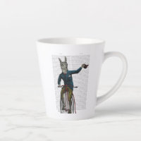 Llama à vélo