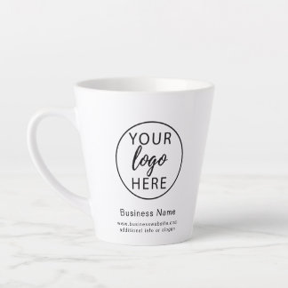 Tasse Latte Logo de l'entreprise Entreprise d'entreprise Emplo