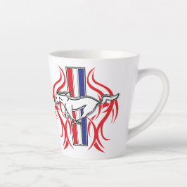 Tasse Latte Logo du CSCMC avec Tribal
