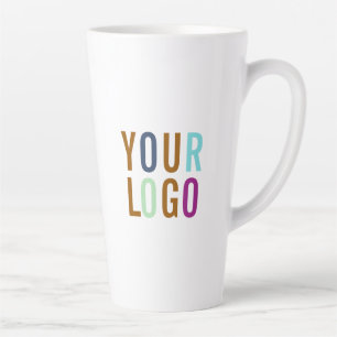 Tasse Latte Logo personnalisé de la grande boîte en latte