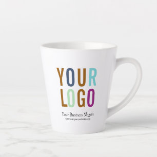 Tasse Latte Logo personnalisé de la grande boîte en latte 