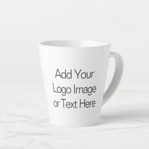Tasse Latte Logo personnalisé de marque Promo