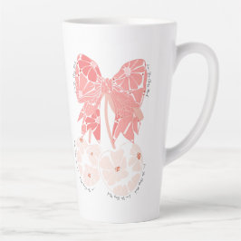 Tasse Latte Love cerise beaucoup de fruit drôle