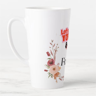 Tasse Latte Love & Romance - Saint Valentin