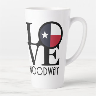 Tasse Latte LOVE Woodway Texas