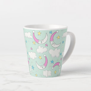 Tasse Latte Lune assoupie