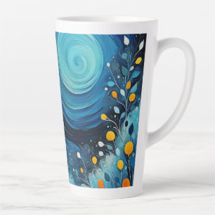 Tasse Latte Lune Dans Le Jardin 804
