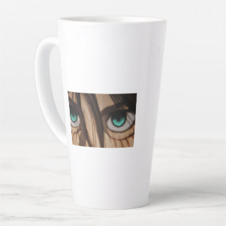 Tasse Latte Lutte pour la liberté | Conception de citation ins