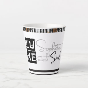 Tasse Latte LUXE Âme Sophistiquée