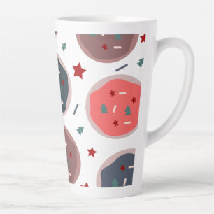 Tasse Latte M Café Géant Sucré Boulangerie Paillettes Mignonne