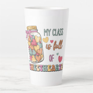 Tasse Latte Ma classe est pleine d'amour