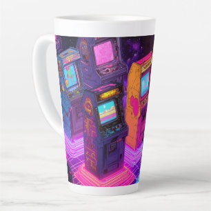 Tasse Latte Machines de jeux vidéo rétro