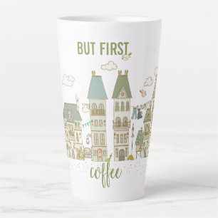 Tasse Latte Mais le premier café