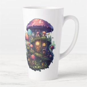 Tasse Latte Maison de champignons magiques