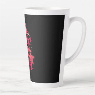 Tasse Latte Maman Art Mère Tu Es Géniale