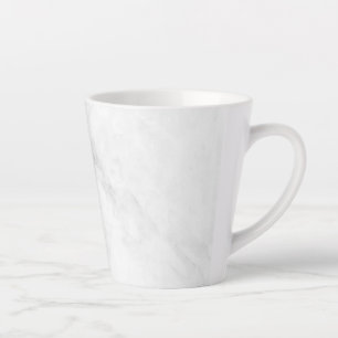 Tasse Latte Marbre Blanc