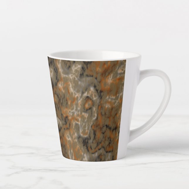 Tasse Latte Marbre doré (Droite)