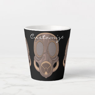 Tasse Latte Masque gaz vapeur Thunder_Cove