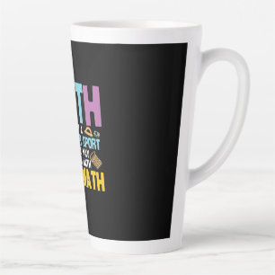 Tasse Latte Math Enseignant Math Math N'Est Pas Un Spectateur 